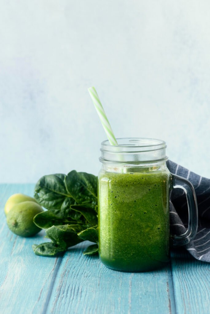 Smoothie Energético de Frutas e Espinafre